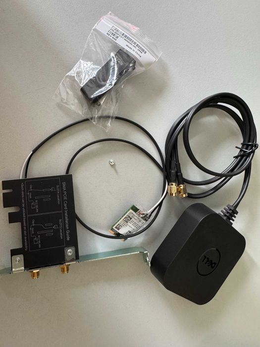 Kit WiFi Intel Wi-Fi 6 AX201 Gig+ | Shield Carcasa | Antena externa
