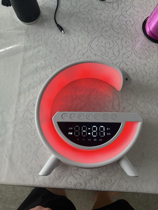 Moon LED Alarm Clock