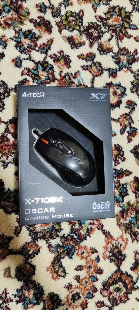 Мышка Х7 | Х-710BK Oscar Gaming Mouse: 350 000 Сум - Аксессуары.
