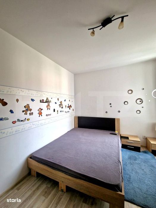 Apartament 2 camere, 46 mp, mobilat si utilat, parcare, zona Kik