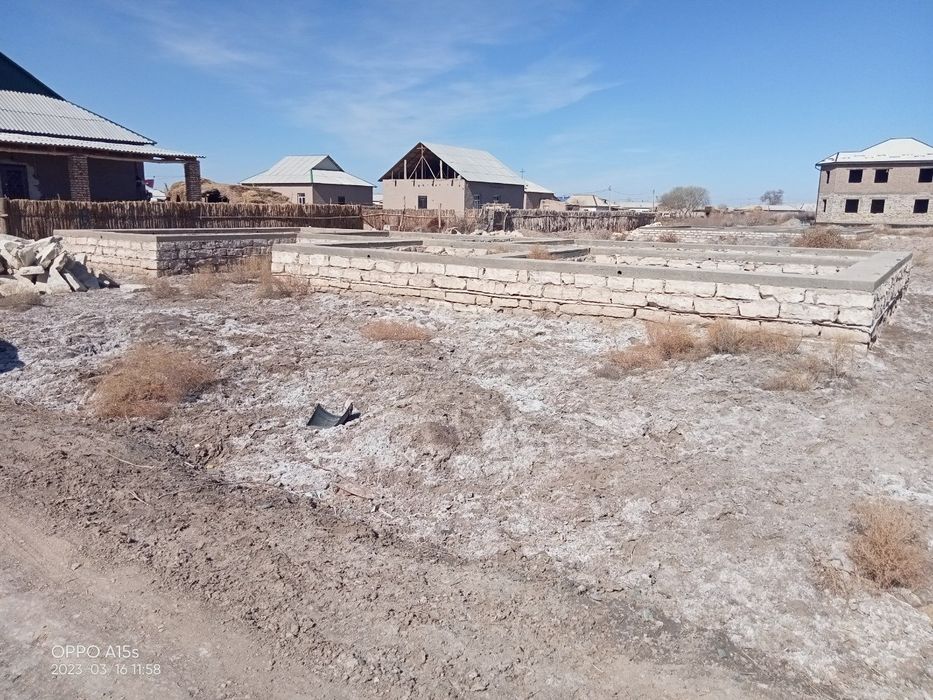 Кунград Чапайев центрда фундамент сатылады