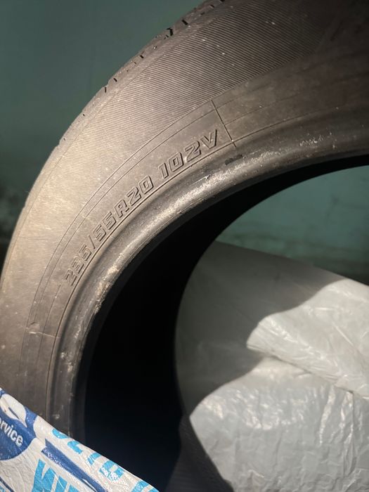 Шины летние б/у задние