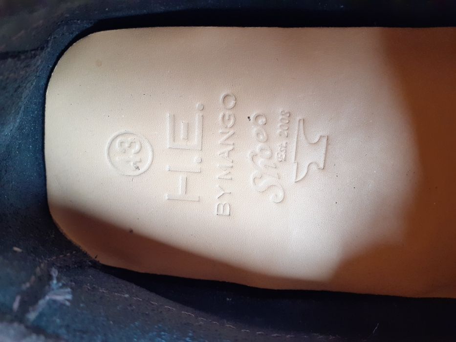 Pantofi de piele H.E. BY MANGO nr.43