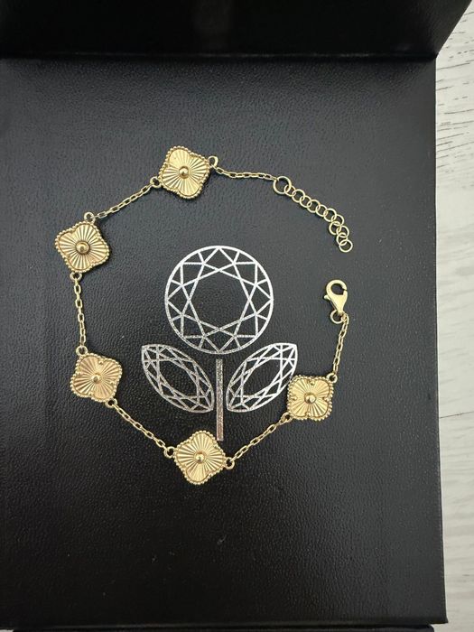 Золотой браслет литой 585 проба