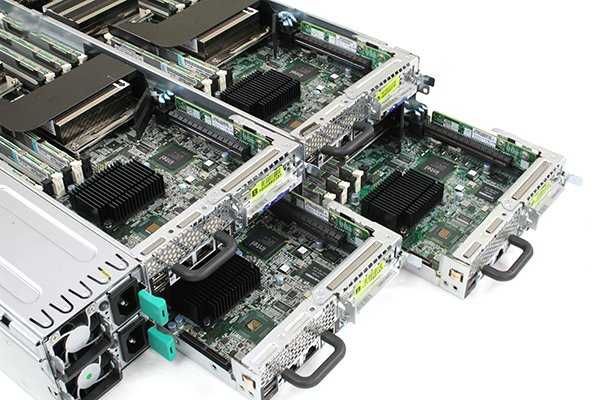 Dell C6100, 4 нода, 48 ядра/96 нишки, 192GB, 4x40Gb InfiniBand