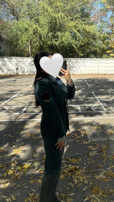 парадную форму курсанта