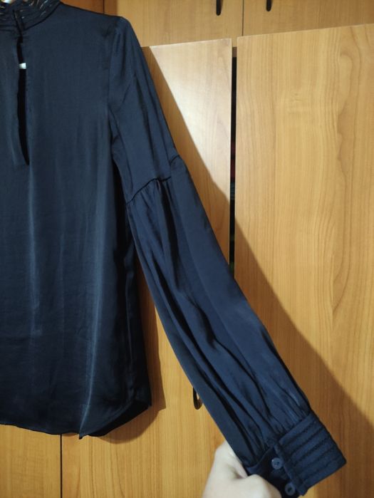 Cămașă dama neagră H&M