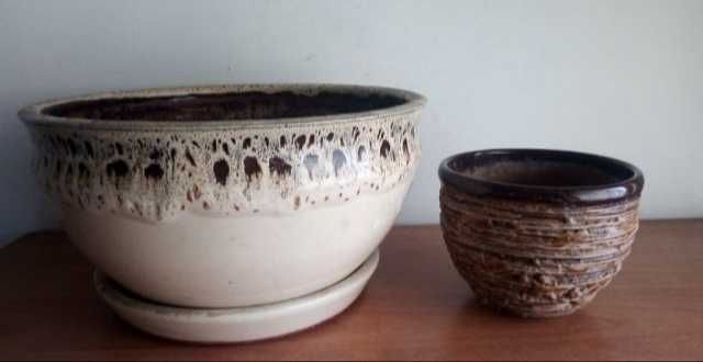 Кашпи, керамика 6 броя