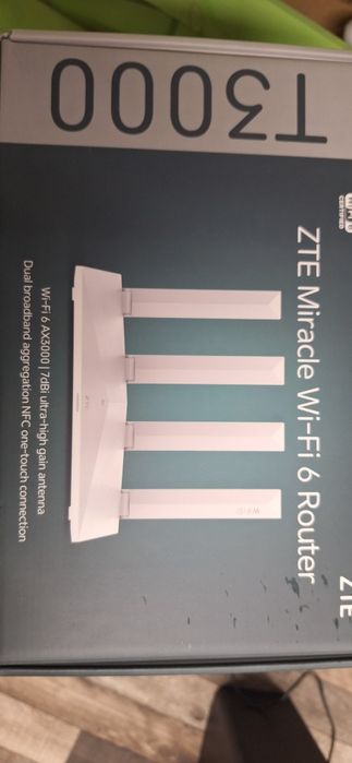 Рутер ZTE T3000 Wi-Fi 6 AX3000