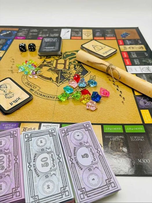 Настольная игра Монополия "Harry Poter" ГАРРИ ПОТЕР
