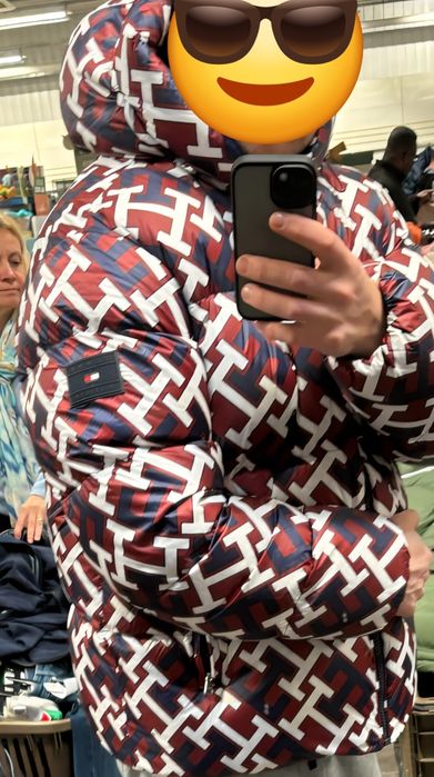 Мъжко зимно пухено яке