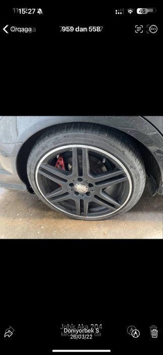 Mercedes benz diska R18 AMG w212 w204