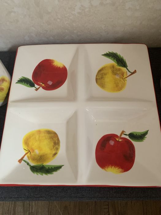 Порцеланов комплект и Огромна чаша