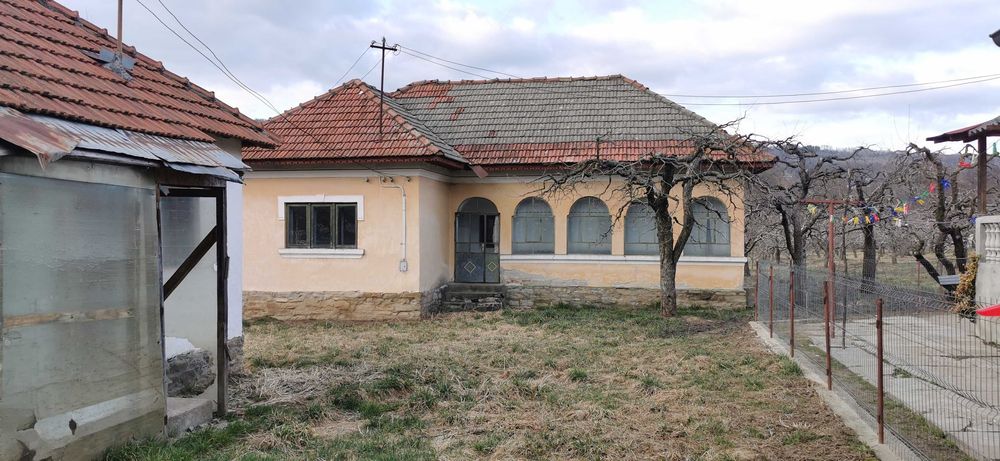 Casa batraneasca Malu cu Flori cu livada de meri