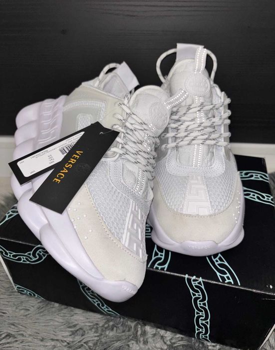 Adidasi Versace Snow White