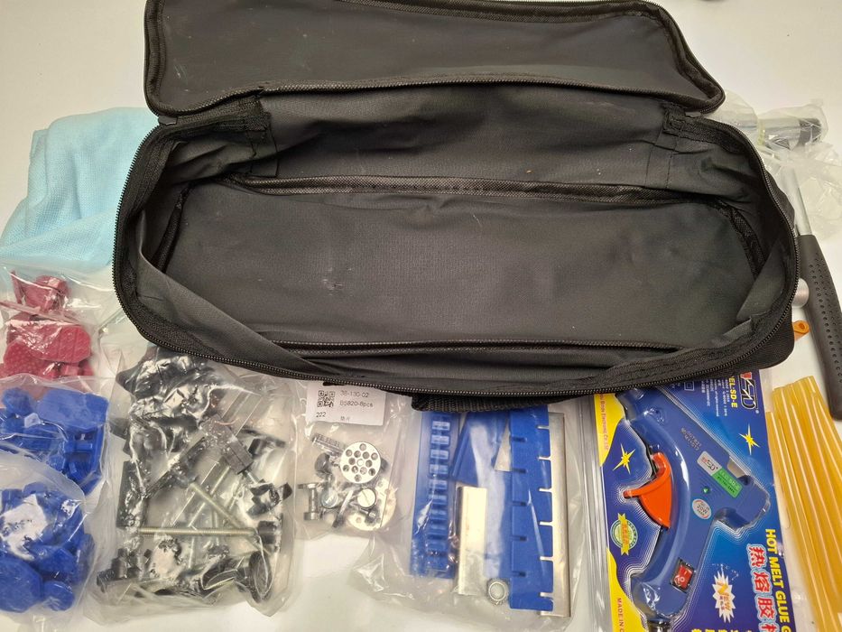Kit trusa accesorii indreptare tabla masinilor
