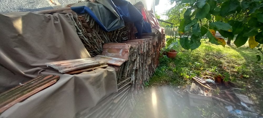 Tigla veche, bună pentru refolosire!