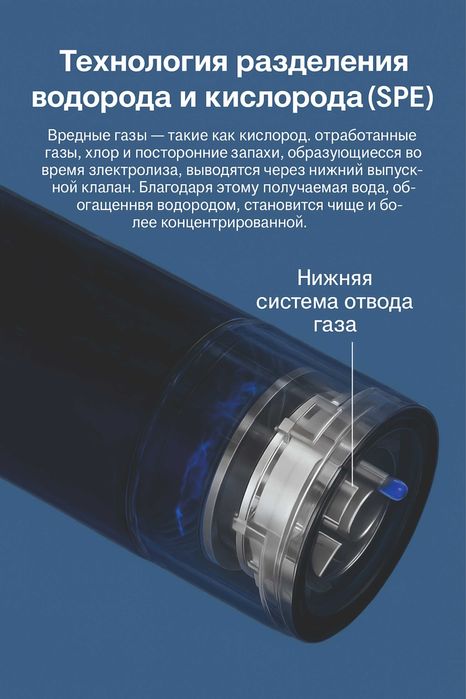 Генератор водородной воды с ингаляцией.