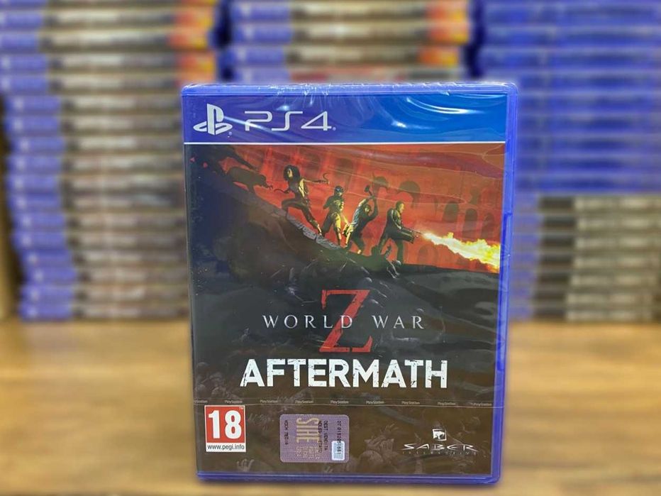 Новый диск World War Z: Aftermath PS4/PS5 Большой Выбор Игр