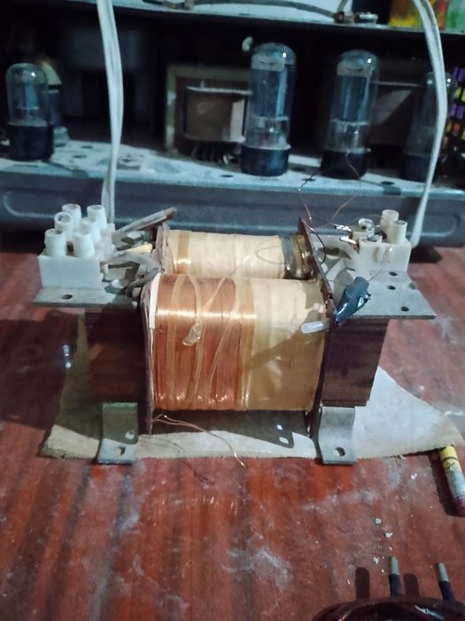 Ламповый усилитель войнний унч 5 ламповый