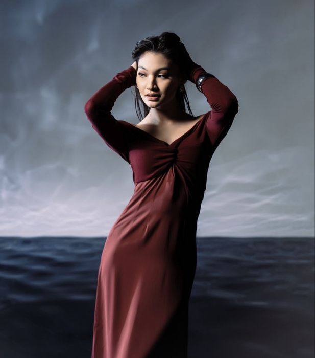 Платье с этикеткой