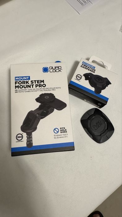 Suport telefon moto Quad Lock Pro, nou