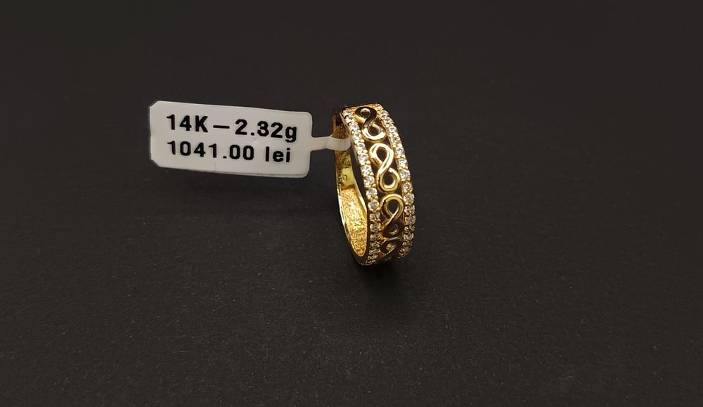 Inel damă Aur 14 K  2.32 gr