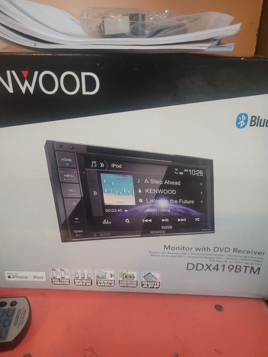 Автомагнитола Kenwood DDX419BTM