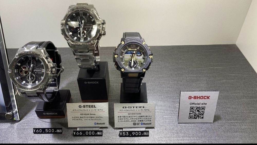 Часы casio g shock gst b100