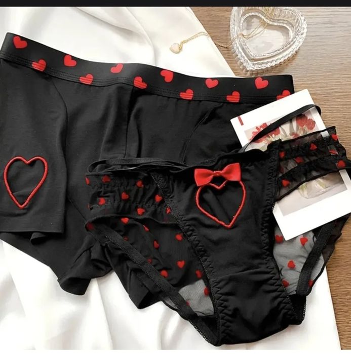 Парное бельё на День Святого Валентина