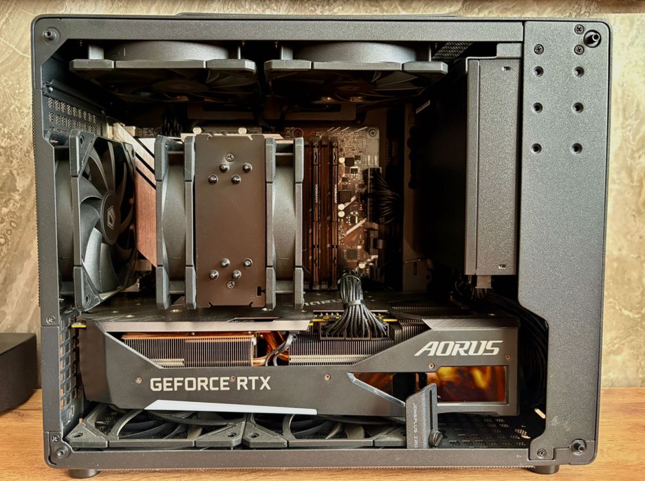 Mini ITX ПК I5, RTX3070ti, 16gb