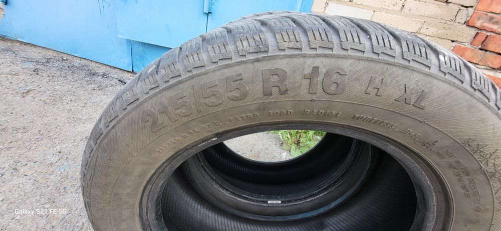 Продам шины 215/55/16