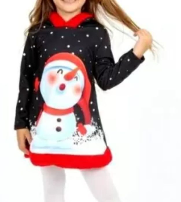 Детска коледна рокля