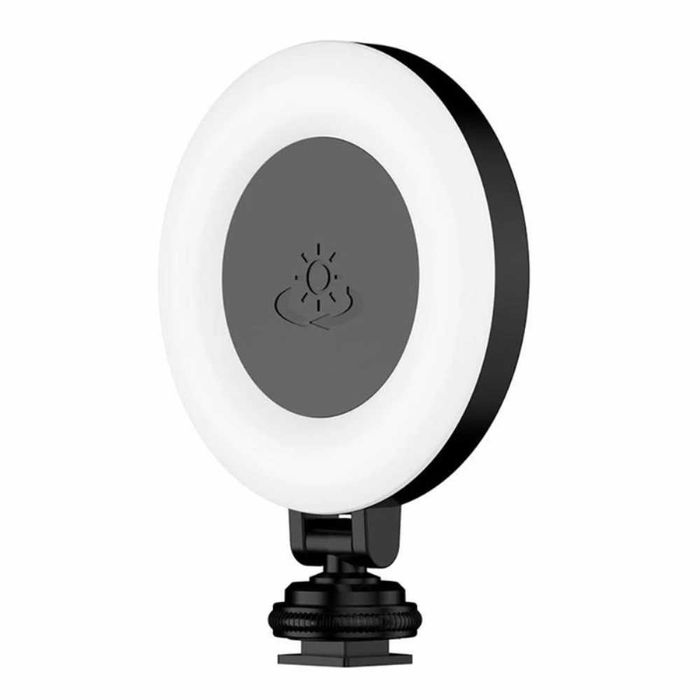 HSU D07 LED ринг лампа, 48 диода, 360° въртене, 3 режима