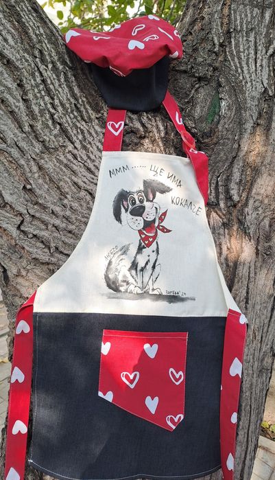 Детски престилки с авторски рисунки