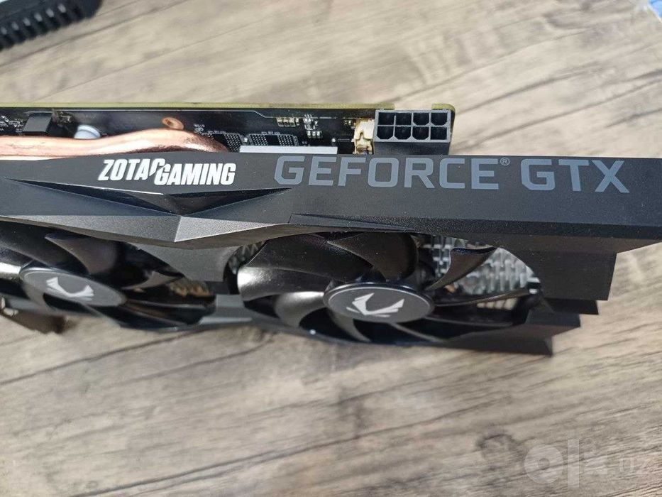 Видеокарта Zotac NVIDIA GeForce GTX 1660, 6ГБ.