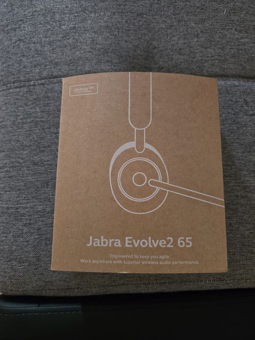 Jabra Evolve2 65 UC Stereo Wireless + USB-A – NOU, nefolosit