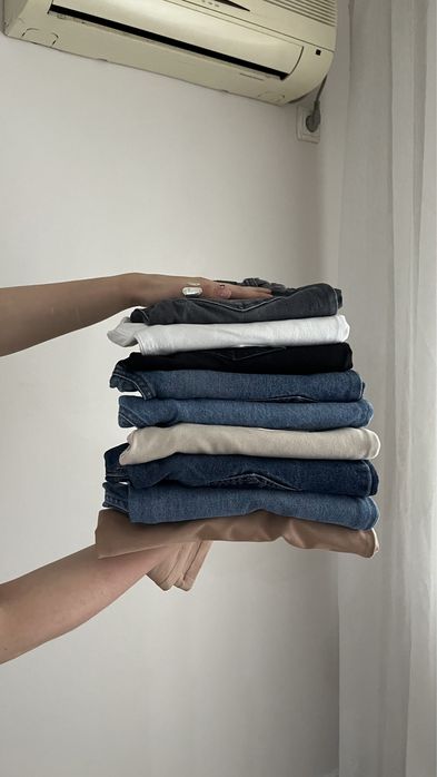 Джинсы женские размеры s-m H&M, zara, bershka