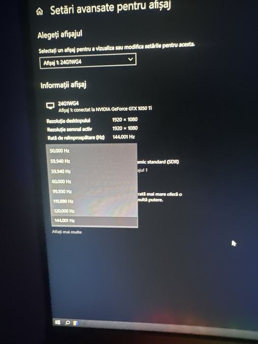 Monitor aoc de 144 hzz