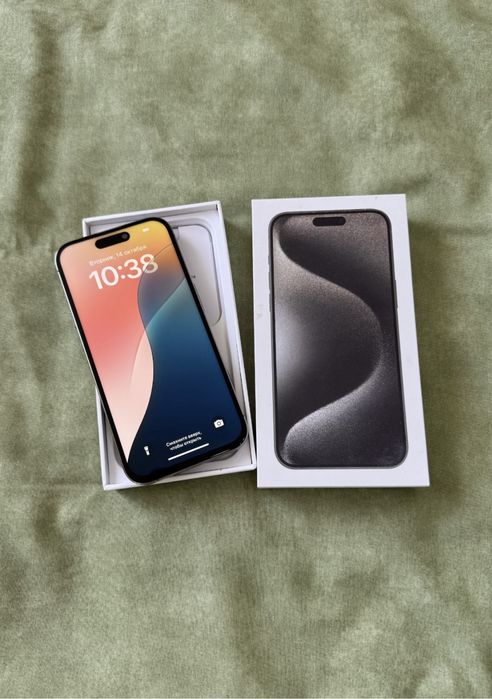 Айфон 15 про 256 титаниум