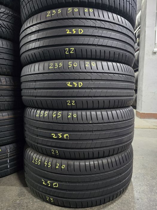 SET 255/45/20 + 235/50/20 VARA PIRELLI  2023-2022 Stare excelentă