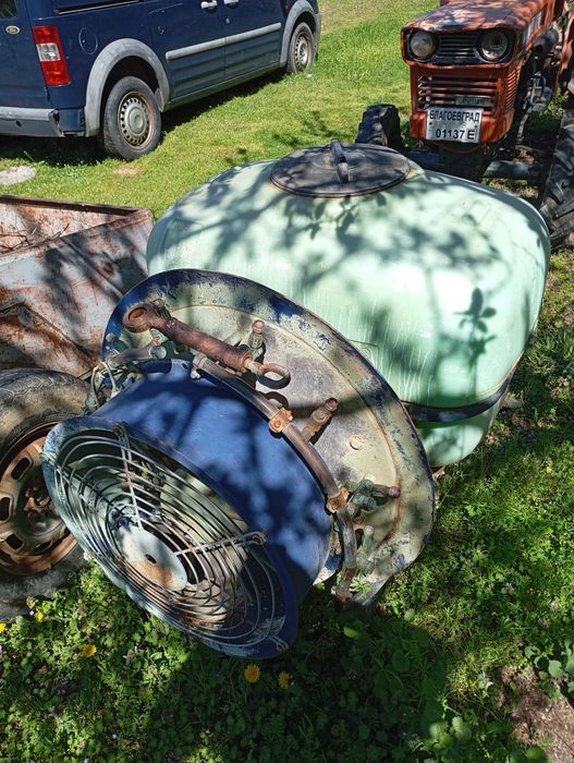 Вентилаторна пръскачка и култиватор