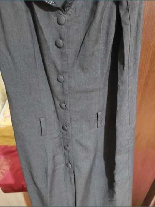 Salopeta casual stofă
