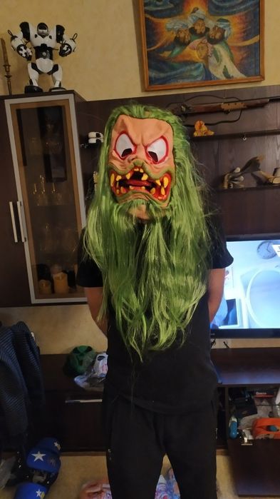 Маска бабадук. Хеллоуин Пластик Резина варианты Китай Новые