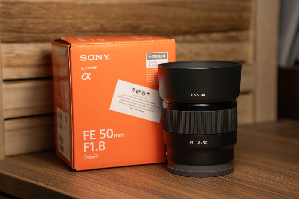 SONY FE 50mm F1.8 E-Mount SEL5018F Обектив