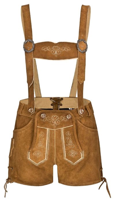 Pantaloni scurți piele pentru femei prod. TR Martha -- Oktoberfest