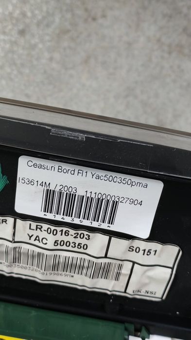 Ceasuri bord FREELANDER 1 1996-2006 YAC500350PMA dezmembrez