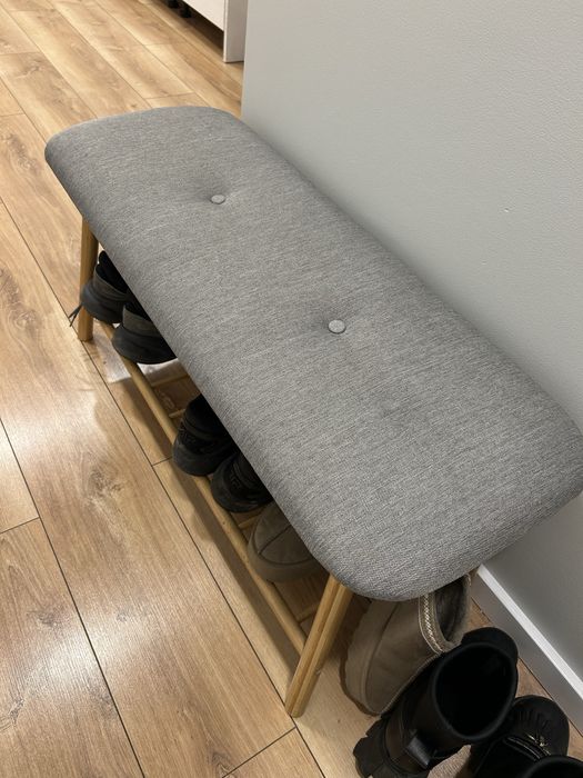 Băncuță gri stare buna