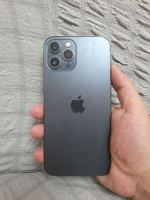 Apple Iphone 12 Pro Max 128GB Gray Black Flagman Holati Yaxshi LL/A