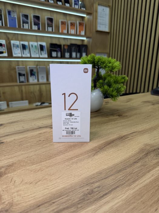 Xiaomi 12 Lite Black 128Gb - Sigilat - Garantie 24 luni